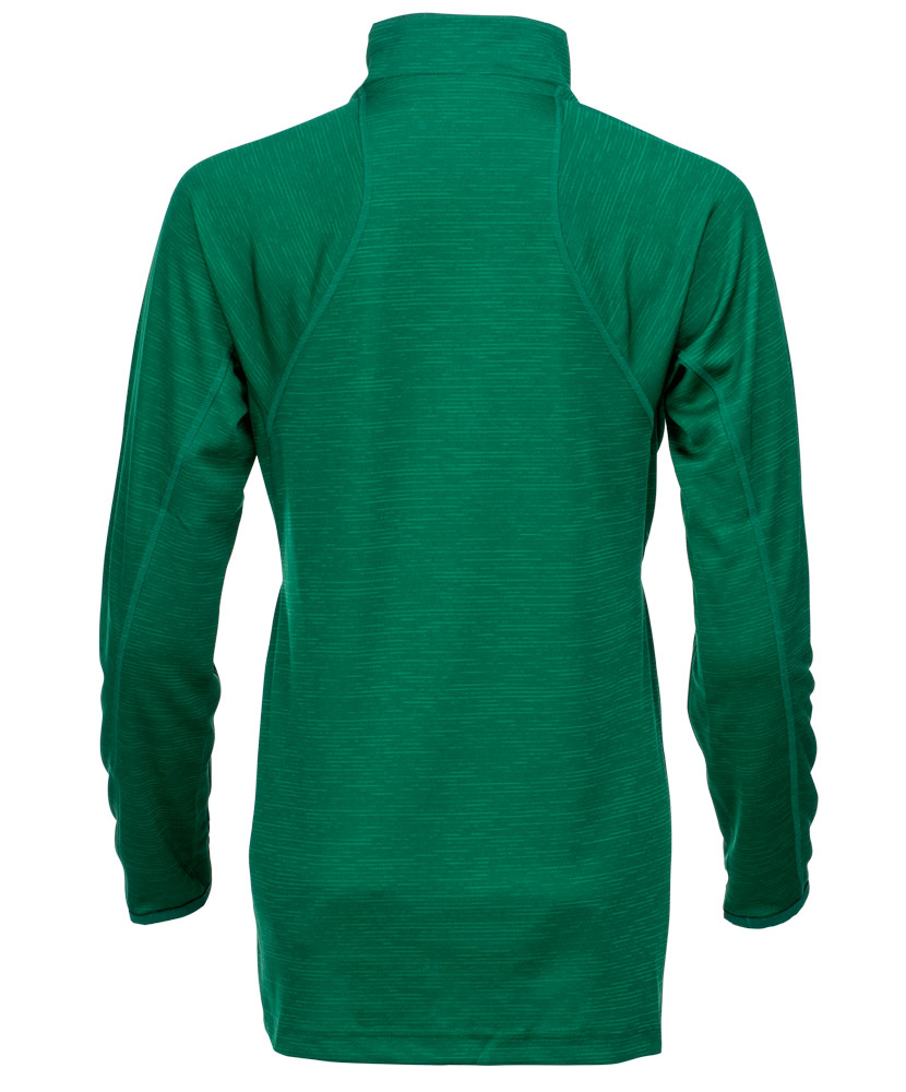Women's adidas Quarter Zip Green Pullover - St. Jude Gift Shop